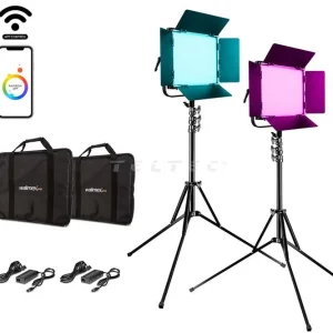 walimex pro LED Rainbow 100 W RGBWW Set 2 Rabatt