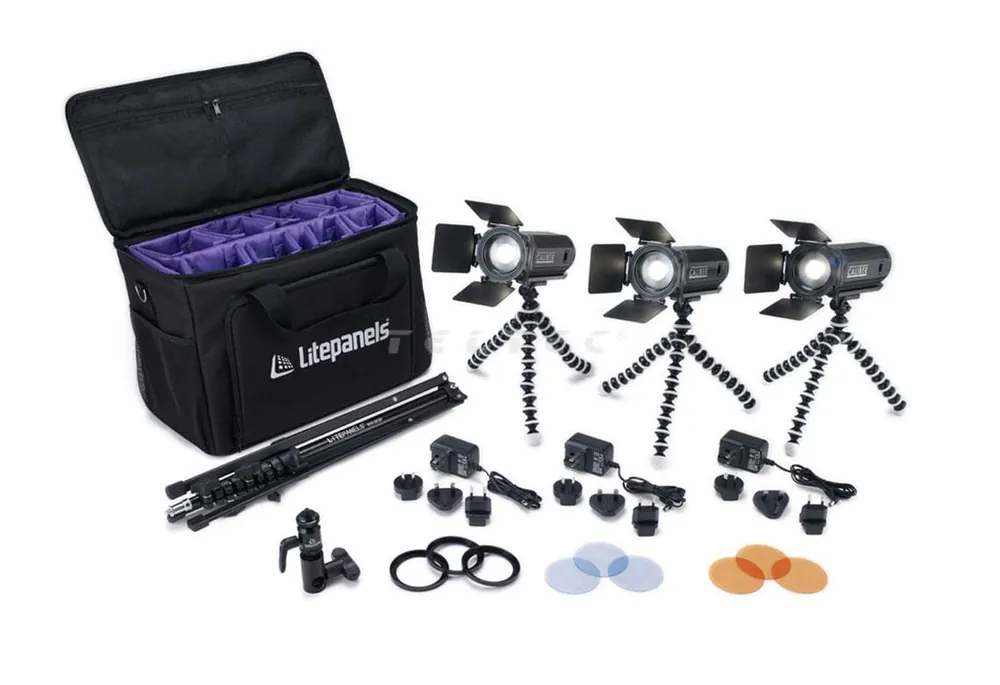 Litepanels Caliber 3er Leuchten Kit Must-Have