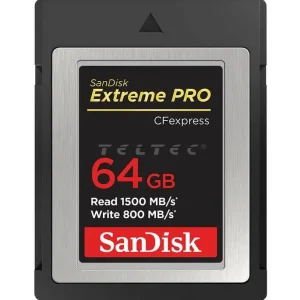 Solange Der Vorrat Reicht SanDisk CFexpress Extreme Pro 64 GB 1.500 MB/s