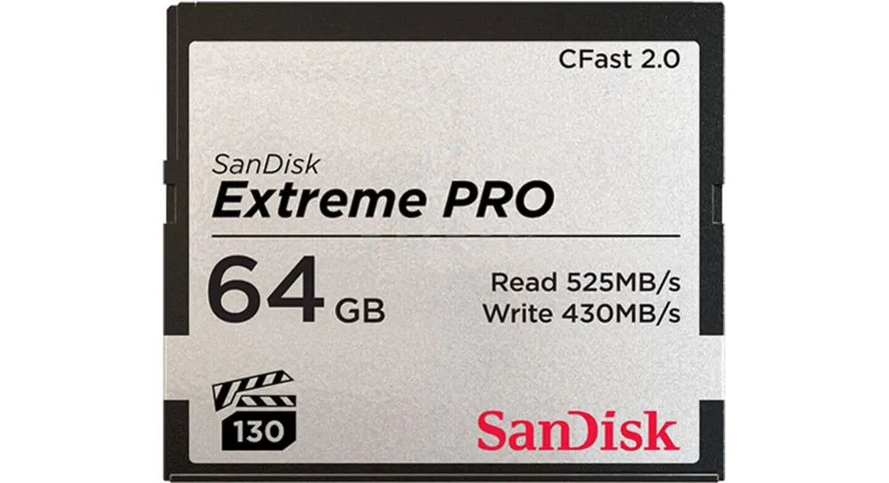 Günstig SanDisk CFast 2.0 Extreme Pro 64 GB 525MB/s