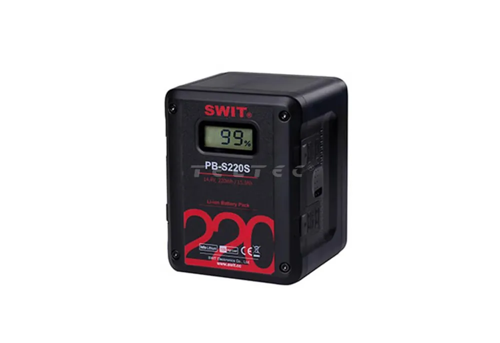 Swit PB-S220S, 220Wh Li-Ionen-Akku Multibuchse Solange Der Vorrat Reicht
