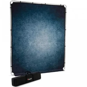 Manfrotto LL LB7922 EzyFrame Vintage Hintergrund, 2 x 2,3 m, Ink Kit Kostenfreie Lieferung