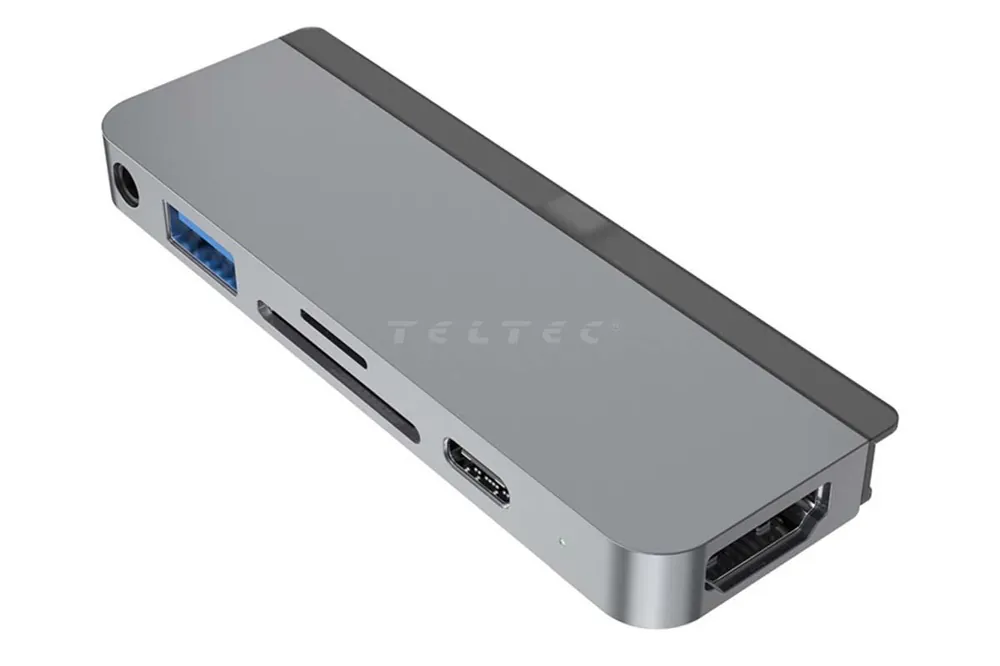 Hyper 6-in-1 iPad Pro USB-C Hub Grey Ausverkauf