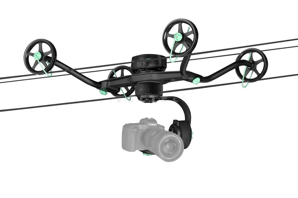 Manfrotto Slingshot 3-Achsen Cable Cam Indie Kit 25 m Kostenloser Versand