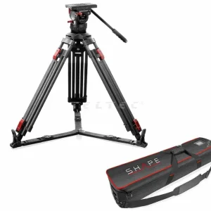 Shape Pro Video Tripod 15Kg Fluid Head 100mm Bowl Carbon Fiber Legs Direkt Vom Hersteller