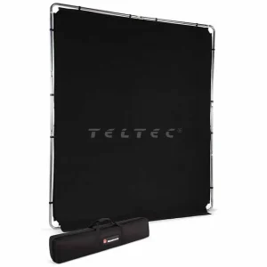 Nur Für Kurze Zeit Manfrotto EzyFrame Hintergrund 2 m x 2,3 m Schwarz
