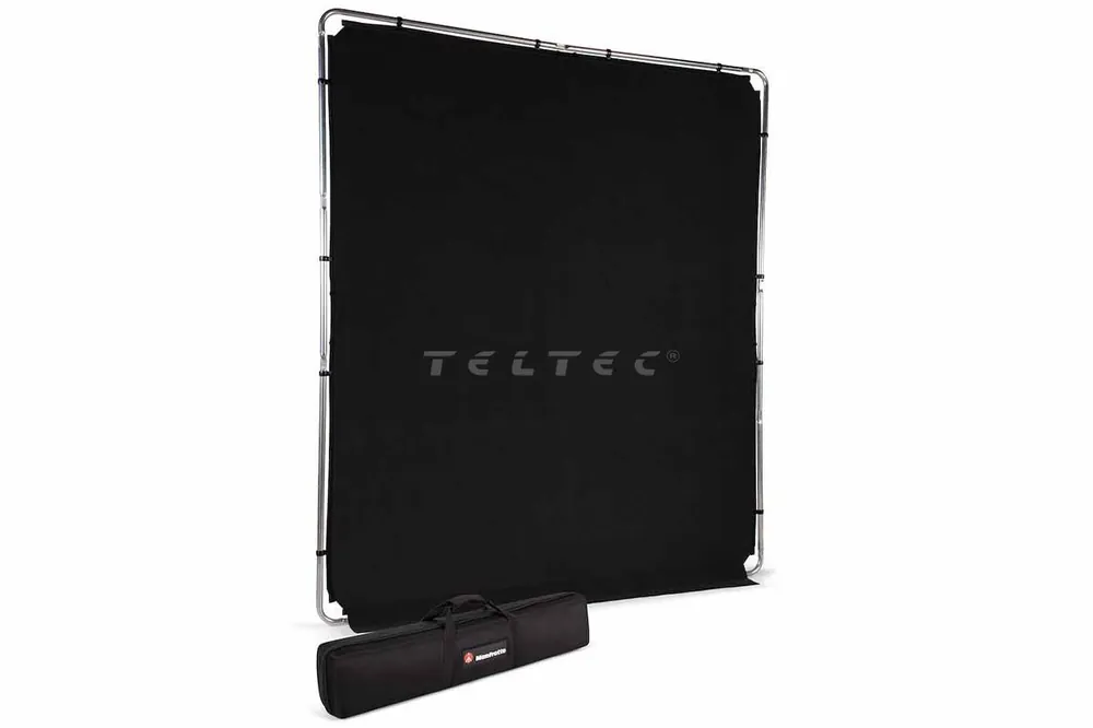 Nur Für Kurze Zeit Manfrotto EzyFrame Hintergrund 2 m x 2,3 m Schwarz