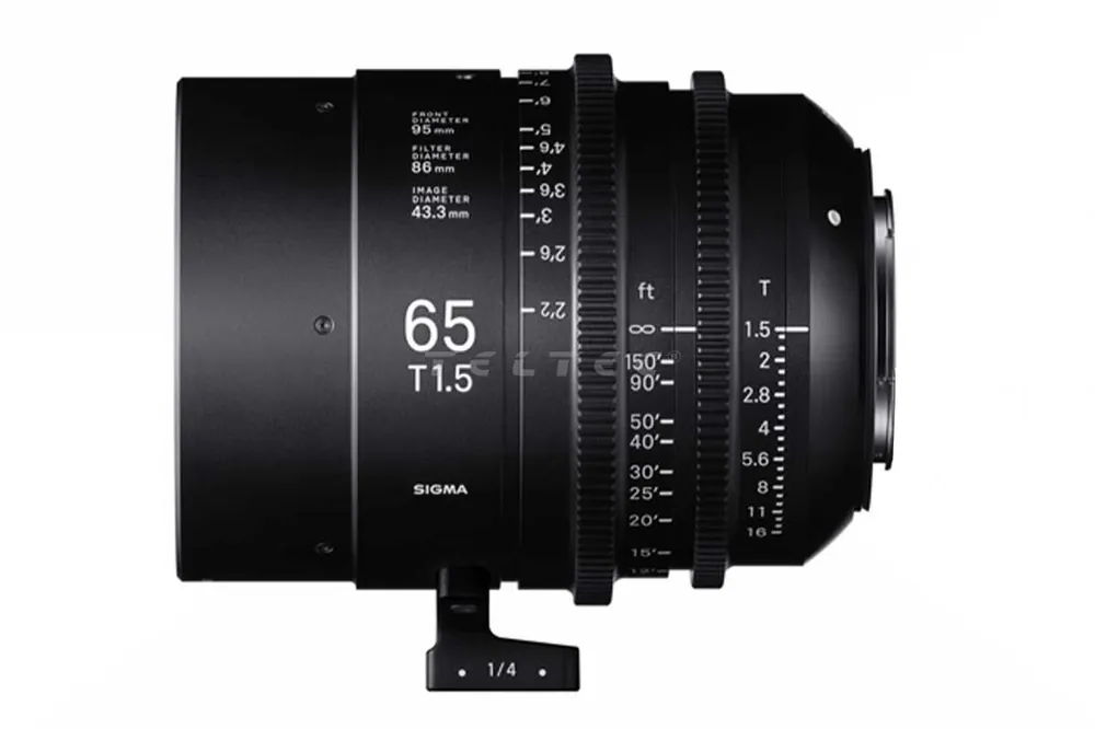 Sigma FF FL F/CE High Speed Prime 65 mm T1.5 Fully Luminous - EF-Mount Zertifiziert