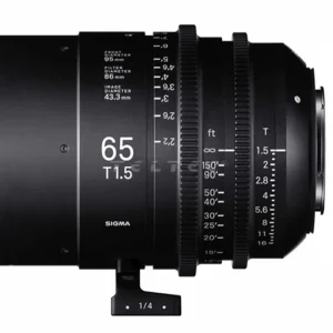 Neu Im Sortiment Sigma FF FL F/AP2 High Speed Prime 65 mm T1.5 Fully Luminous - PL-Mount/iTech