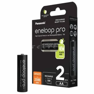 Neue Ware Panasonic eneloop pro AA 2500 mAh 2er Mignon Blister