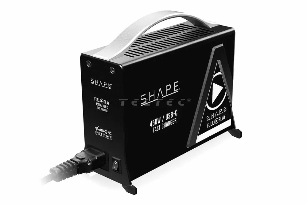 Shape 450W USB-C Schnellladegerät-Kit für Gold Mount / V-Mount / B-Mount Akkus Jetzt Bestellen