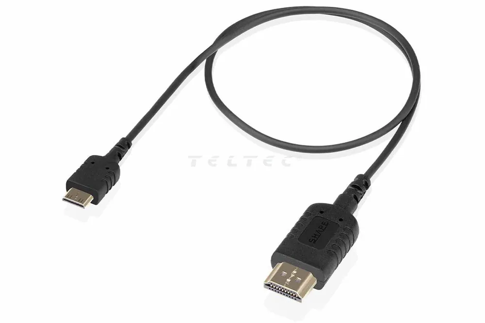 Kostenfreie Lieferung SHAPE SKINNY HDMI auf Mini-HDMI 8K ULTRA HIGH-SPEED Kabel 18"