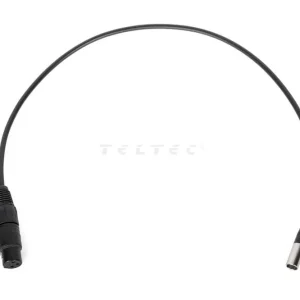 Wooden Camera Mini 3pin XLR Male to Full 3pin XLR Female (20") Sichere Zahlung
