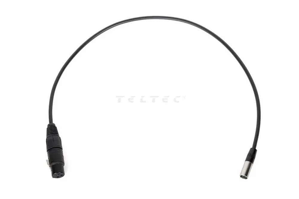 Wooden Camera Mini 3pin XLR Male to Full 3pin XLR Female (20") Sichere Zahlung