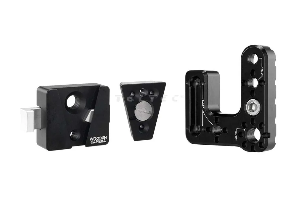 Must-Have Wooden Camera Offset Mount und V-Lock Kit für Bolt 4K LT TX