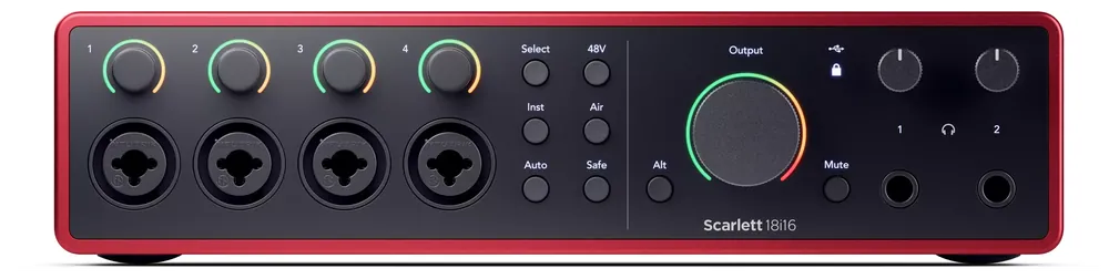 Focusrite Scarlett 18i16 4th Gen B-Ware Direkt Vom Hersteller