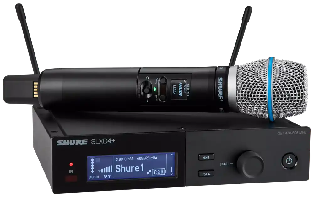 Shure SLXD24+E/B87A G65 Digitales Drahtlossystem Garantierte Lieferung