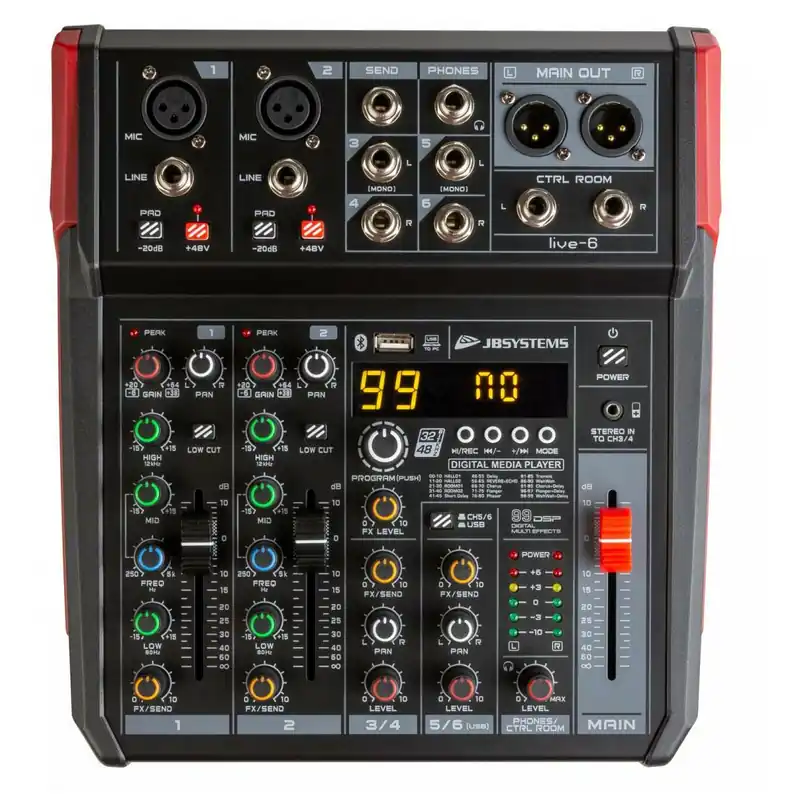 JB Systems LIVE-6 B-Ware Schnäppchen