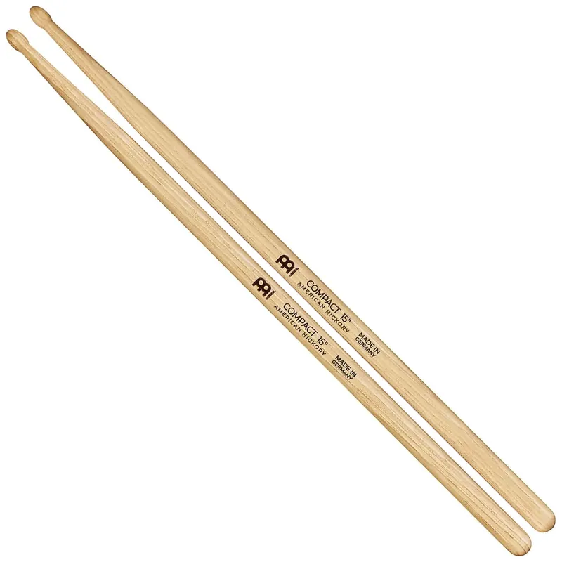 Meinl Stick & Brush Compact 15" Drumstick American Hickory Direkt Vom Hersteller