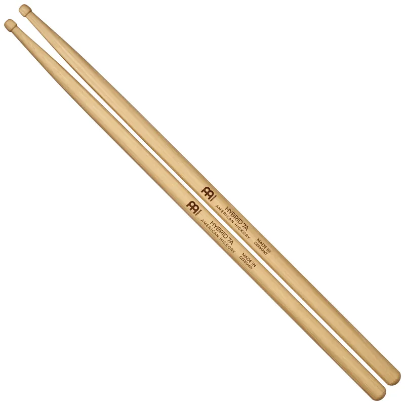 Gratis Versand Meinl Stick & Brush SB105 - Hybrid 7A Drumstick American Hickory