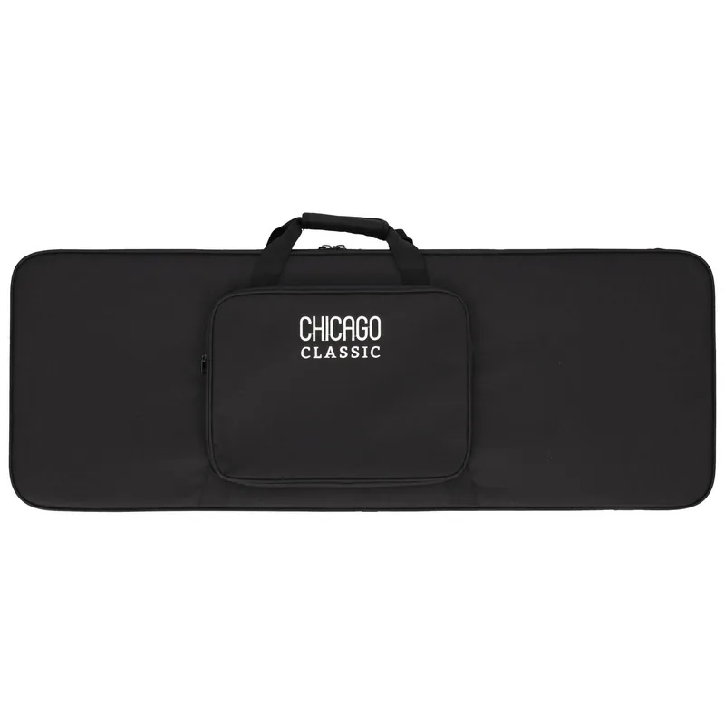 Markenprodukt Chicago Classic Lightweight Koffer E-Gitarre Schwarz