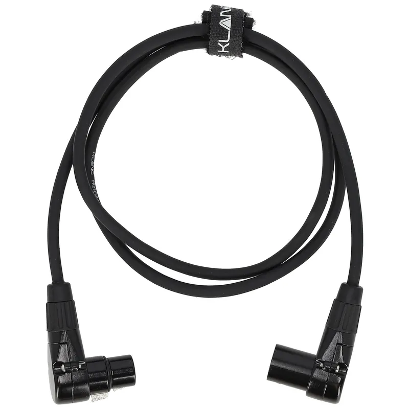 Klang Patchkabel XLR male 90°/XLR female 90° 1,00 Meter Abverkauf