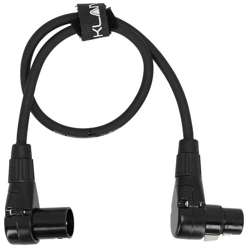 Klang Patchkabel XLR male 90°/XLR female 90° 0,50 Meter Preis Gesenkt