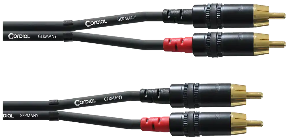 Neu Im Sortiment Cordial CFU 0.9 CC - 0,9 m, 2x Cinch, REAN