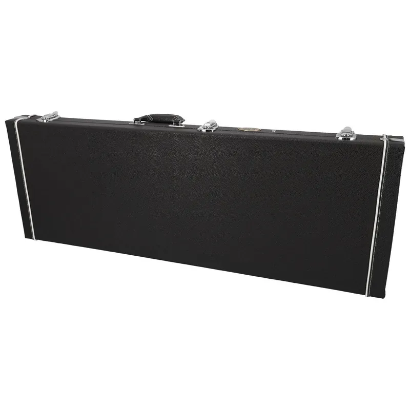 Saisonangebot Chicago Classic E-Gitarre Rechteckkoffer Schwarz