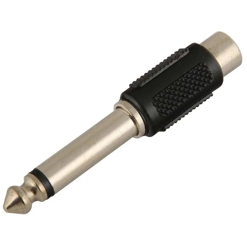 Beliebt Klang Adapter Cinch Female auf Klinkenstecker Mono 6,3 mm