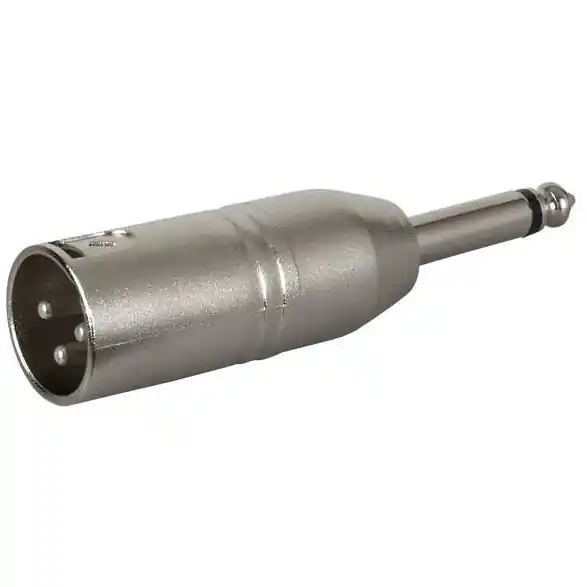 Klang Adapter XLR Male auf Monoklinke 6,3 mm Markenprodukt