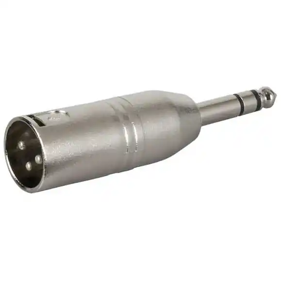 Schnäppchen Klang FLA28 Adapter XLR Stecker Male auf Stereoklinkenstecker 6,3 mm