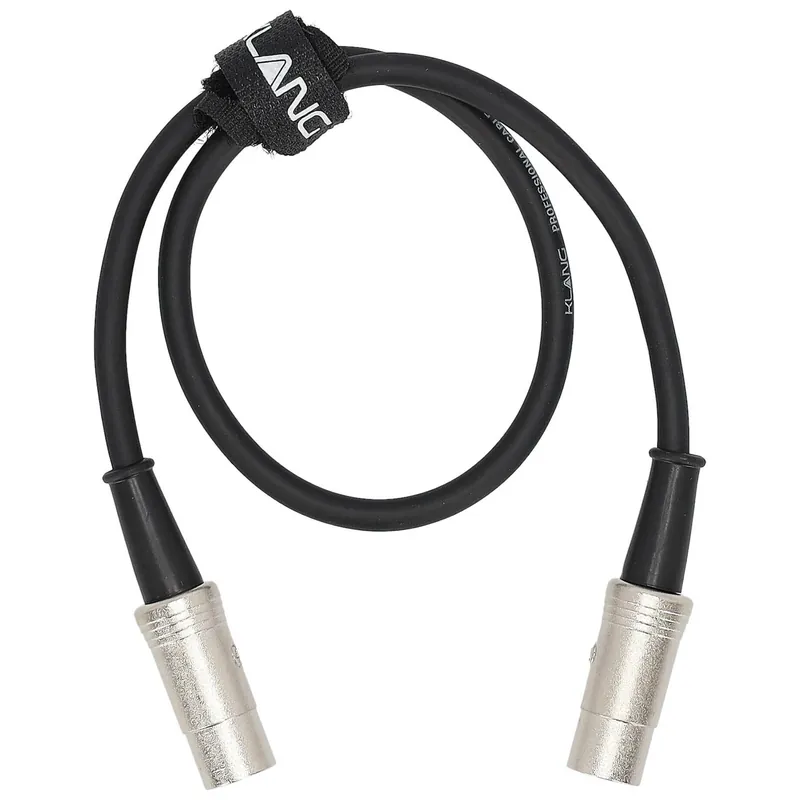 Günstig Klang MIDI-Kabel, 0,5 Meter Metallstecker