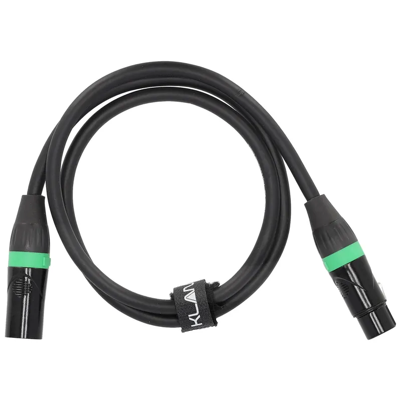 Kracherpreis Klang DMX Kabel, 1 Meter 5-Pol, 110 Ohm