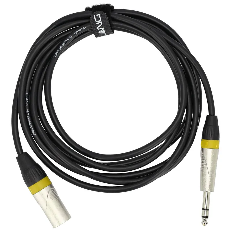 Klang Audiokabel, 2 Meter XLR male - 6,3 Klinke, male, stereo Neuheit