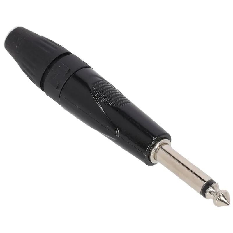 Rabatt Klang Klinkenstecker 6,3mm Klinke, male, mono, gerade, black