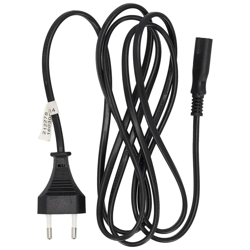 Begrenztes Angebot Klang Netzkabel Euro 2-Pol Flach 2 Meter
