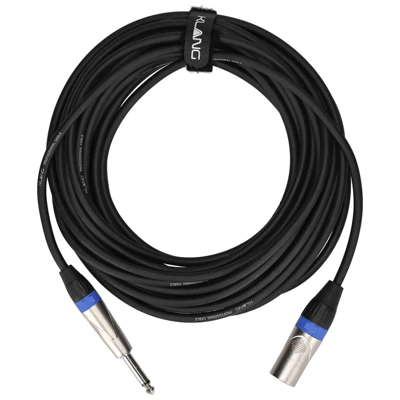 Klang Audiokabel PRO, 10 Meter XLR male - 6,3 Klinke, male, mono Begrenztes Angebot