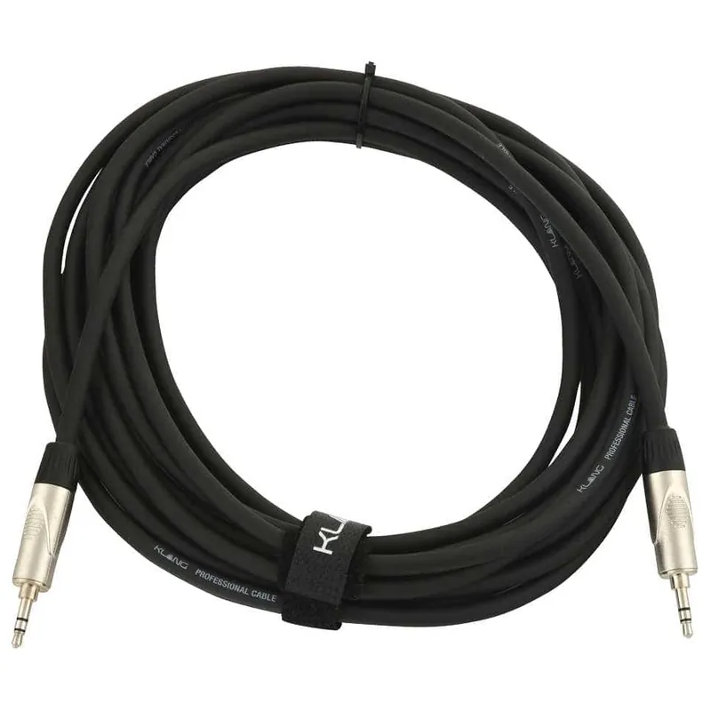 Klang Audiokabel, 6 Meter 3,5mm Klinke, stereo - 3,5mm Klinke, stereo Ausverkauf