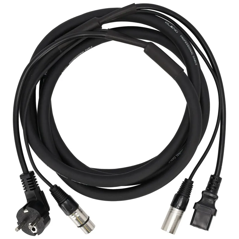 Direkt Vom Hersteller Klang Schuko-IEC XLR Strom-/Signalkabel 3 Meter