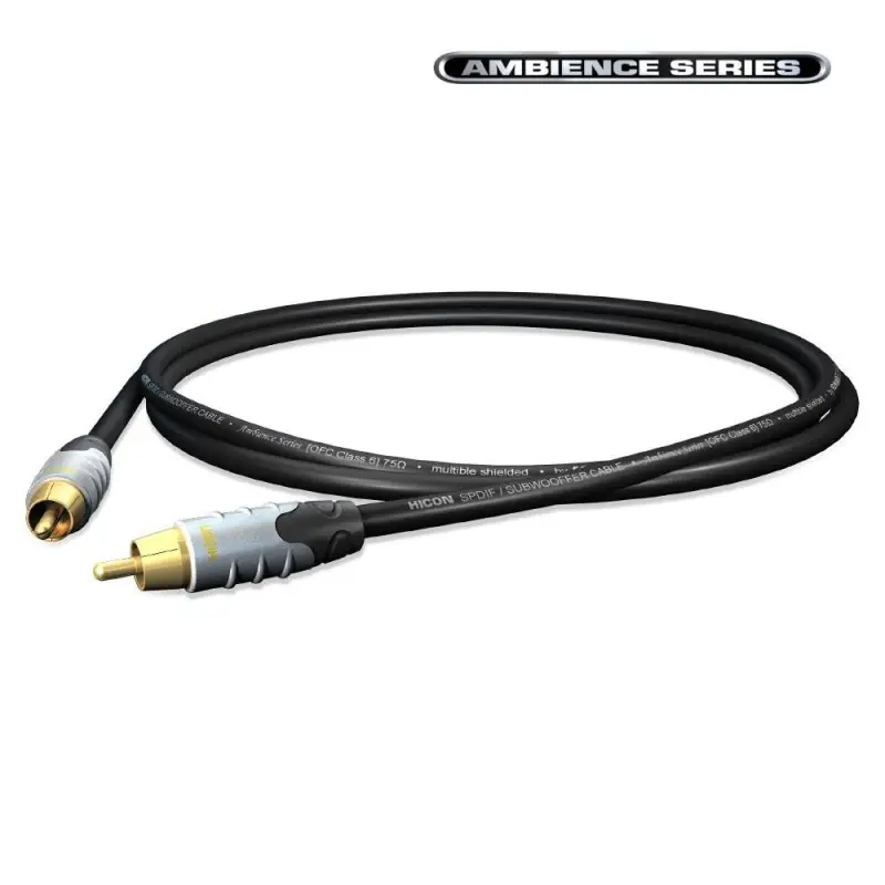 Heißes Angebot HICON HIFI&HOME RCA-Cinchkabel RCA, 1 x | RCA-Cinch / RCA-Cinch, HICON 5,00m
