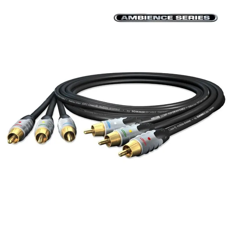 Heißes Angebot HICON HIFI&HOME YUV-Kabel YUV / Component, 3 x | Cinch / Cinch, HICON 5,00m