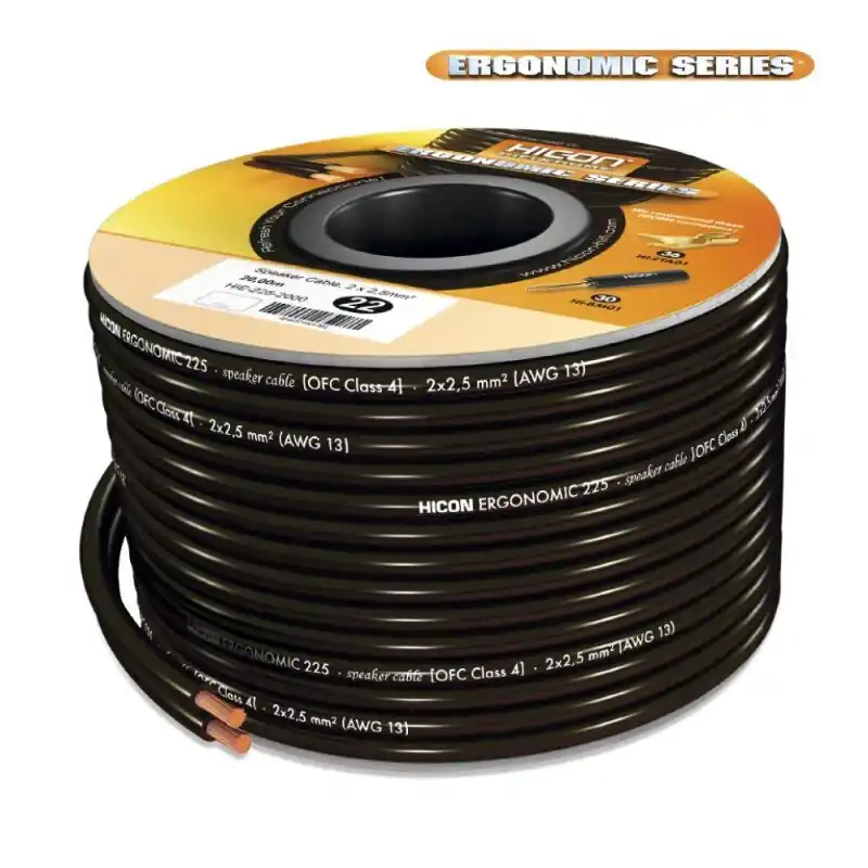 Must-Have HICON HIFI&HOME Lautsprecherkabel, 2 x 2,50 mm² 10,00 m
