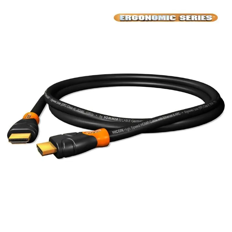 Neu Im Sortiment HICON HIFI&HOME HDMI® High Speed Cable with Ethernet HDMI®, 19 x | HDMI® / HDMI®, HICON 5,00m