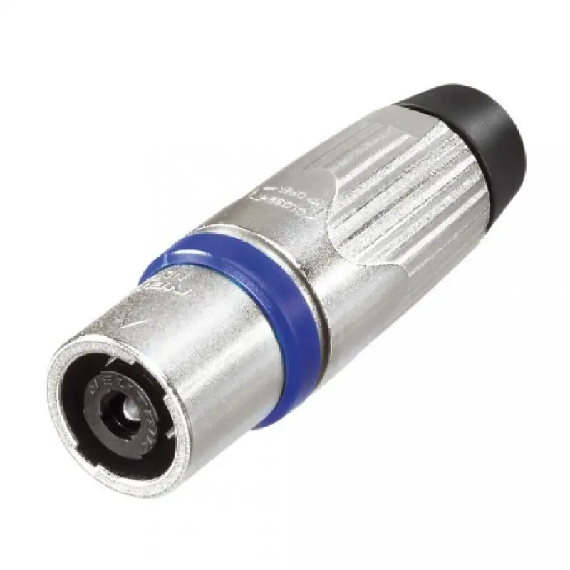 NEUTRIK NEUTRIK SpeakON, spritzwassergeschützt IP54 , 4-pol , Metall-, Löttechnik-Kabelstecker, versilberte(r) Kontakt(e), gerade, max. 6 mm², nickelfarben Markenprodukt