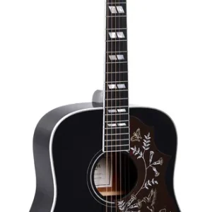 Preiswert SIGMA GUITARS DM-SG5-BK Elektro-Akustik-Gitarre inkl. Softcase, schwarz