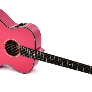 SIGMA GUITARS 000M-1E-MFP Orchestra Elektro-Akustik-Gitarre, metallic flake pink Wochenendangebot