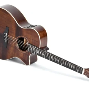 SIGMA GUITARS GWCE-2-BKW Grand OM Elektro-Akustik-Gitarre, natur Kostenloser Rückversand