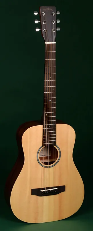 SIGMA GUITARS TM-12 Travel Akustik-Gitarre inkl. Gigbag, natur Echt