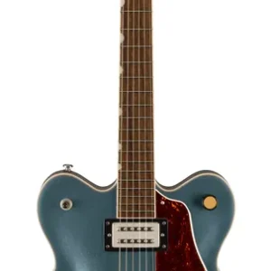 GRETSCH G2622 GNM Streamliner Center Block Double Hollobody E-Gitarre, gunmetal Finale Aktion